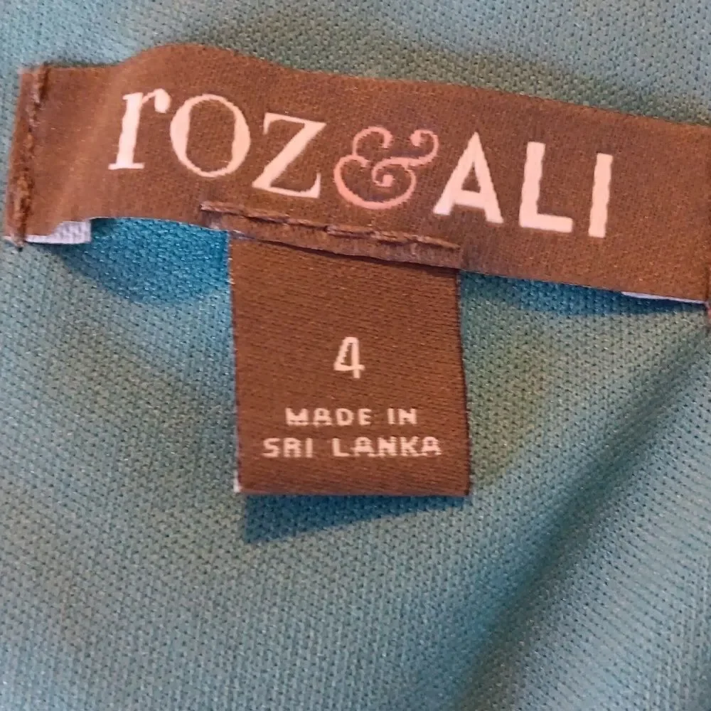 roz & ali Colorblock Dress